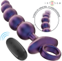 INTENSE - TITO VIBRADOR ANAL PLUG MODELO 3 CONTROLE REMOTO