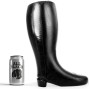 ALL BLACK - RIESIGER WEICHER FISTINGSTIEFEL 31 CM