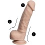 SILEXD - MODÈLE 1 PÉNIS RÉALISTE PREMIUM SILEXPAN SILICONE 21.5 CM