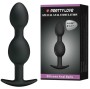 PRETTY LOVE - SILIKON ANALKUGELN 12.5 CM SCHWARZ