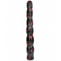 ALL BLACK - ANAL DILDO 32 CM