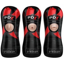 PDX ELITE - SET STROKER 12 UNIT: 6X VAGINA, 3X ANO, 3X BOCCA