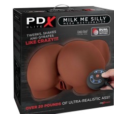 PDX ELITE - MÉGA MASTURBATEUR MILK ME SILLY VAGINA & ANO BROWN