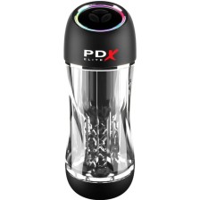 PDX ELITE - VIBRATEUR STROKER VIEWTUBE PRO TRANSPARENT