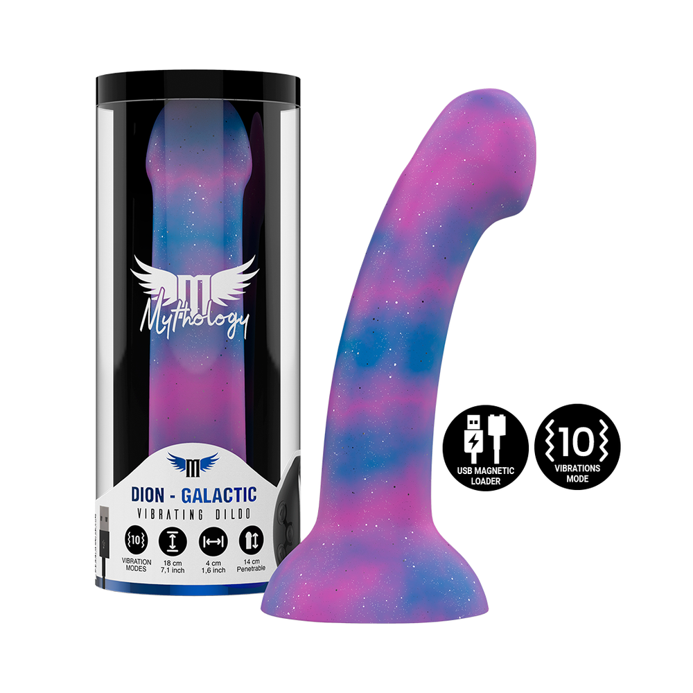 MYTHOLOGY - DION GALACTIC DILDO M - VIBRATORE WATCHME TECNOLOGIA WIRELESS COMPATIBILE