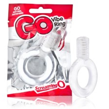 SCREAMING O - ANEL VIBRADOR GO TRANSPARENTE