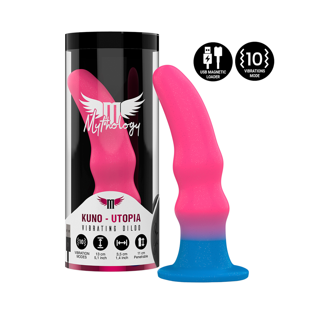 MYTHOLOGY - KUNO UTOPIA DILDO S - VIBRATEUR WATCHME TECHNOLOGIE SANS FIL COMPATIBLE