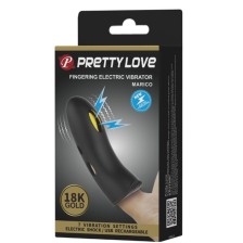 PRETTY LOVE - CAPA DE DEDO ELETROESTIMULADOR PRETA MARICO