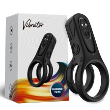 ARMONY - DOUBLE RING VIBRATOR BLACK