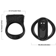 ARMONY - RING VIBRATOR & MULTIPOSITION BLACK