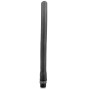 ALL BLACK - DOUCHE ANAL SILICONE 27 CM