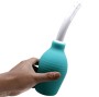 MR PLAY - DOUCHE EN CAOUTCHOUC BLEU POIRE ANAL