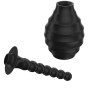 MR PLAY - PLUGUE ANAL DE CONTROLE REMOTO VIBRADOR PODEROSO PRETO