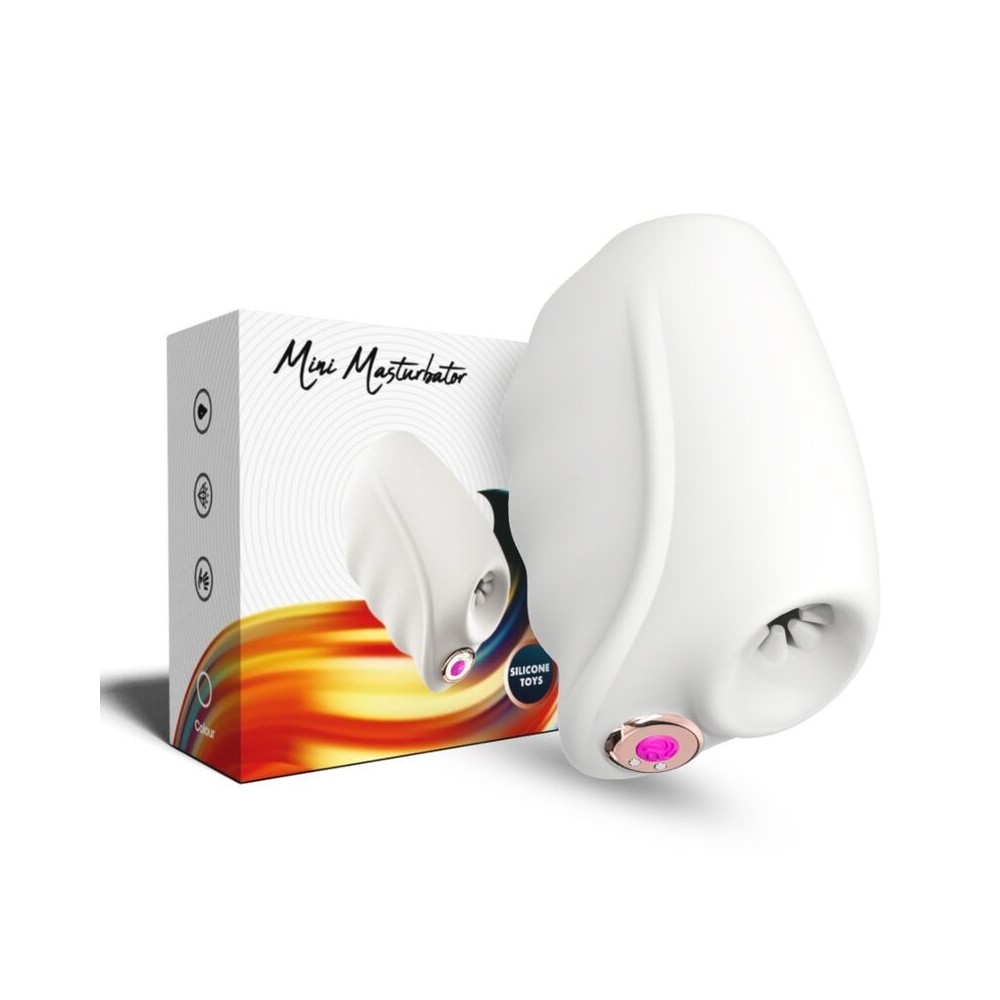 ARMONY - MASTER MASTURBADOR E VIBRADOR TRANSPARENTE