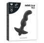 ADDICTED TOYS - ANAL MASSAGER WITH BLACK VIBRATION MODEL 3