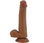 PRETTY LOVE - DILDO REALISTA ALTO 22 CM MARROM