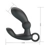 PRETTY LOVE - CAYLA MASSAGEADOR VIBRADOR ANAL PRETO