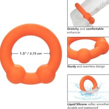 CALEXOTICS - ALPHA DUAL BALL RING ORANGE