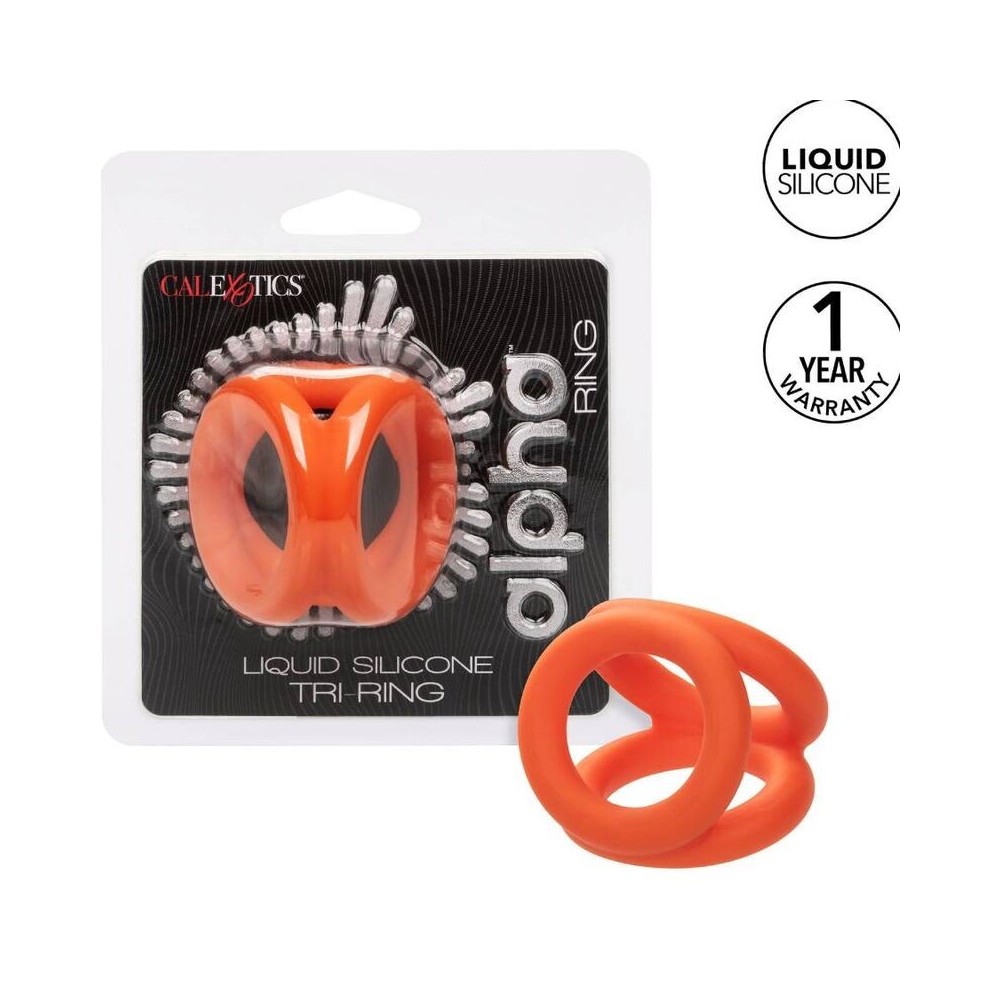 CALEXOTICS - ALPHA TRI-RING ORANGE