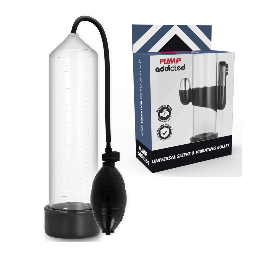 PUMP ADDICTED - TRANSPARENTER RX3-VIBRATOR