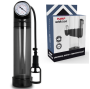 PUMP ADDICTED - POMPA PER L'EREZIONE RX9 NERA CON VIBRATORE