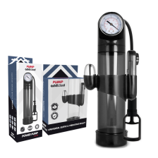 PUMP ADDICTED - POMPA PER L'EREZIONE RX9 NERA CON VIBRATORE