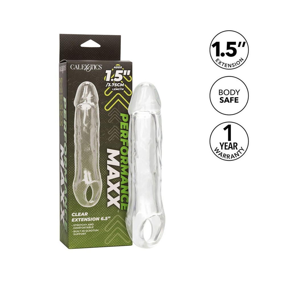 CALEXOTICS - EXTENSION PERFORMANCE MAXX CLEAR 6,5 TRANSPARENTE