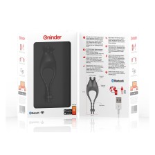 ONINDER - PAMPA RECHARGEABLE ADJUSTABLE VIBRATOR RING WITH CLITORIS STIMULATOR 10 SPEED - FREE APP