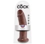 KING COCK - 10 DILDO MARROM 25.4 CM