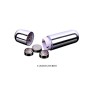 BAILE - SILICONE RING 10 TONGUE RHYTHMS WITH PINK VIBRATION
