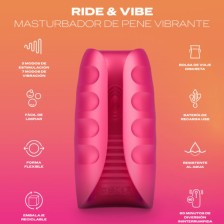 DUREX - MASTURBATORE VIBRATORE TOY RIDE & VIBE