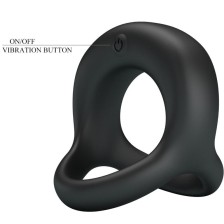 PRETTY LOVE - ELLIOTT BLACK VIBRATOR RING