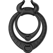 ARMONY - BULL'S PASION RING SCHWARZ