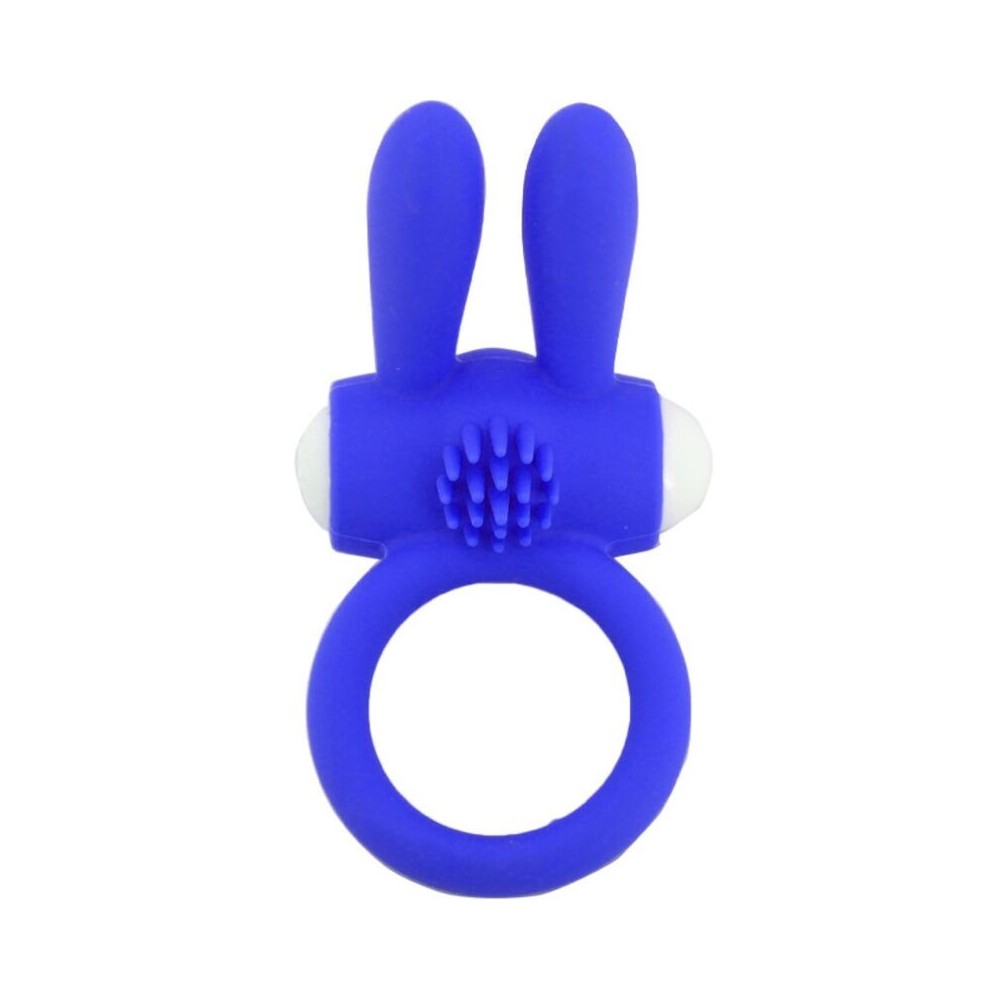 ARMONY - MR BUNNY ANEL VIBRADOR SILICONE AZUL