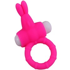 ARMONY - MS BUNNY VIBRATORRING SILIKON ROSA