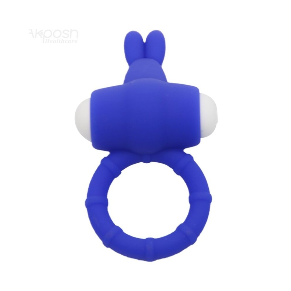 ARMONY - MS BUNNY ANEL VIBRADOR SILICONE AZUL