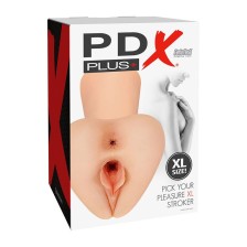 PDX PLUS - PICK YOUR PLEASURE XL REALISTA STROKER FLESH