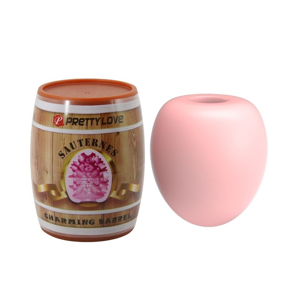 PRETTY LOVE - MASTURBATEUR POUR HOMME OEUF ROSE MODÈLE 2