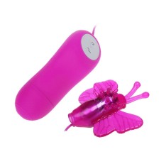 BAILE - VIBRATEUR STIMULATEUR PAPILLON MIGNON SECRET 12V