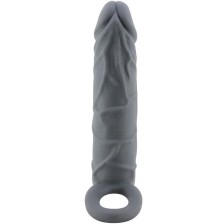 PRETTY LOVE - REALISTIC SKIN PENIS SLEEVE DARK GREY