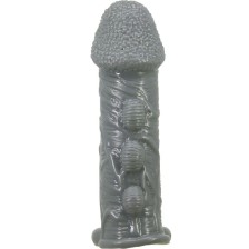 PRETTY LOVE - REALISTIC PENIS ENLARGER AND DELAY SLEEVE GREY