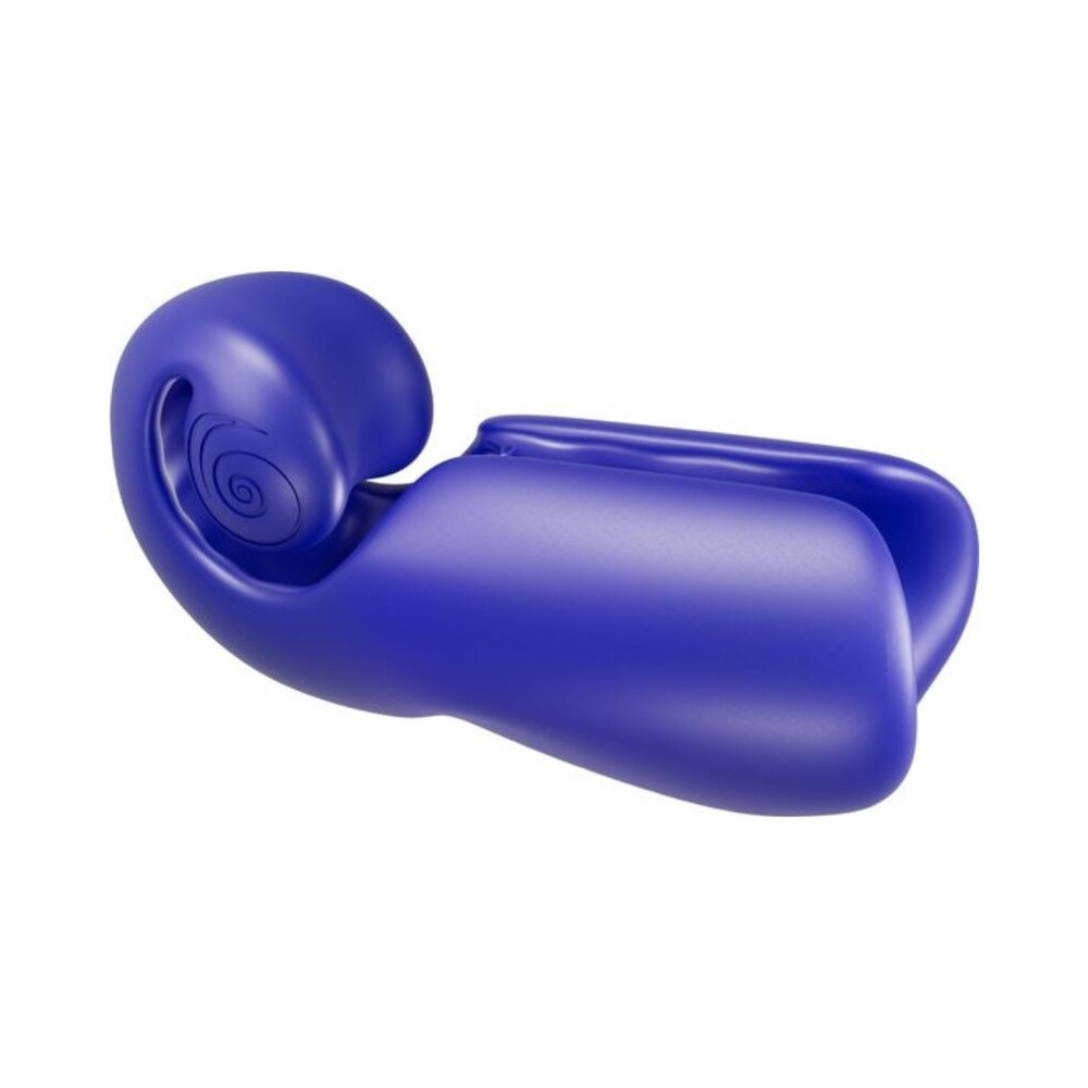 SNAIL VIBE - EVO PARA ELE MASTURBADOR MASCULINO SLIDE N'ROLL AZUL ESCURO