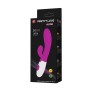 PRETTY LOVE - FLIRTATION ALVIS VIBRATOR WITH CLITORIS STIMULATOR