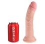 KING COCK - DILDO TRIPLA DENSIDADE 21.6 CM