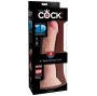 KING COCK - DILDO TRIPLA DENSIDADE 21.6 CM