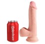 KING COCK - TRIPLE DENSITY DILDO 19 CM