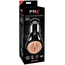 PDX ELITE - COCK COMPRESSOR VIBRATING STROKER