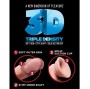KING COCK - TRIPLE DENSITY DILDO 19 CM