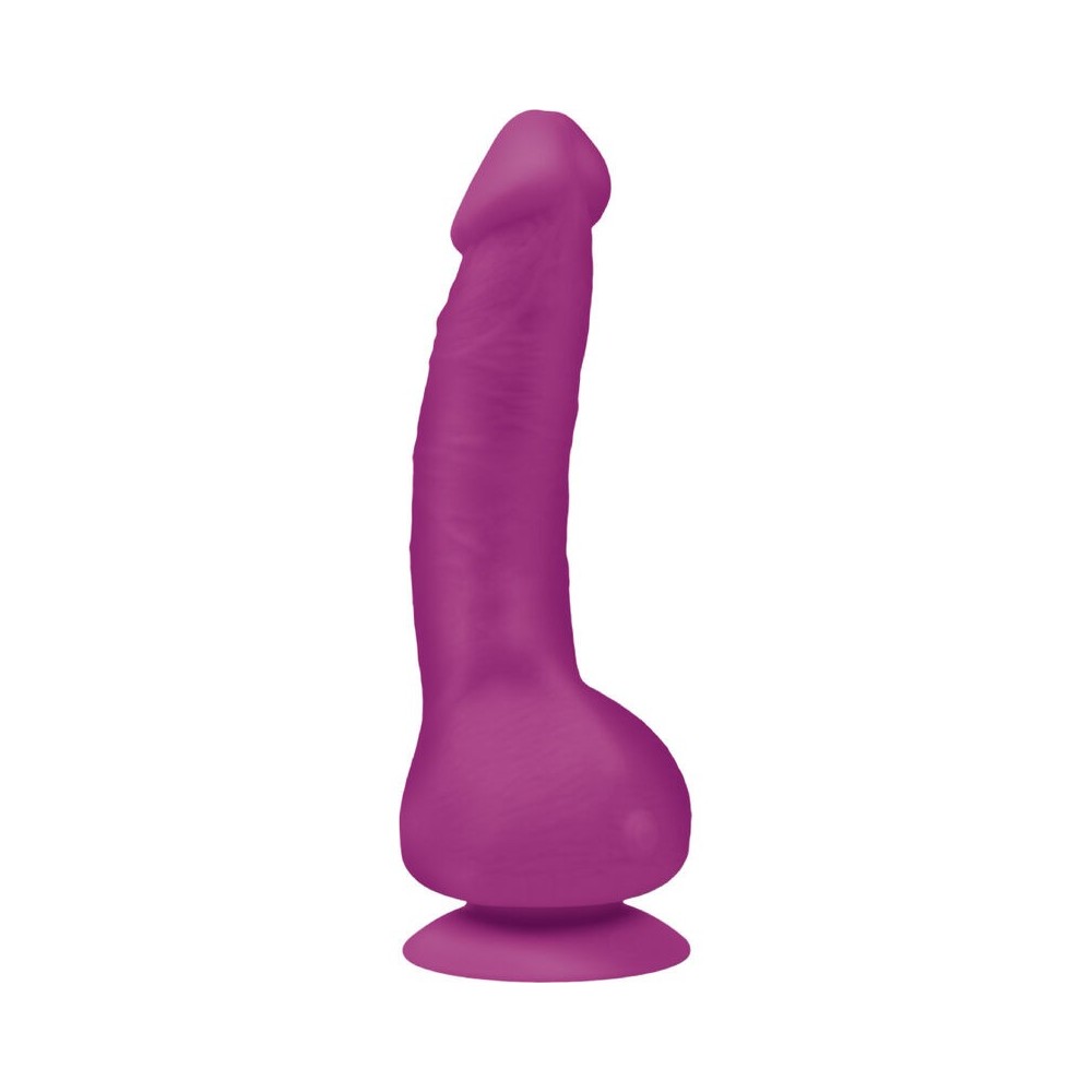 G-VIBE - GREAL MINI FUCHSIA SILICONE VIBRATOR DILDO