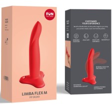 FUN FACTORY - DILDO FLESSIBILE LIMBA ROSSO TAGLIA M